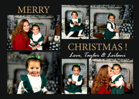 Taylor and Leilani Christmas card 2023
